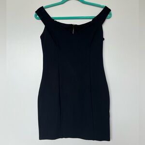 Topshop Off-the-Shoulder Mini Dress